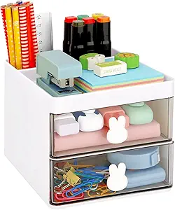 Homsorout Closet Organizers Bins 6 Packs - Large Closet Shelf Organizer with Handles, Fabric Trapezoid Storage Bins, Collapsible Storage Cubes for Clothes, Towels, Light Gray